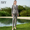 IWY/高级感加厚灰色西装套装女修身时尚英伦风面试正装商务经理工作服CP1473 商品缩略图0