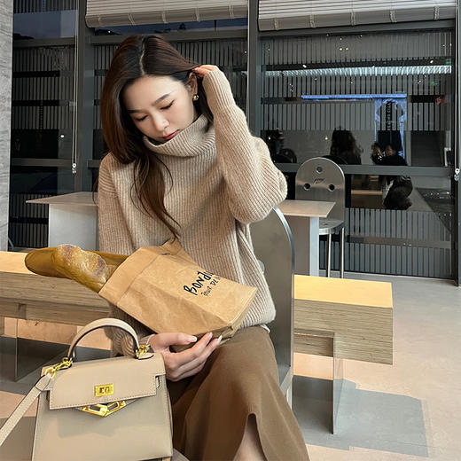 金蘑菇菇【moro高领毛衣】浣熊绒+羊毛～ 商品图2