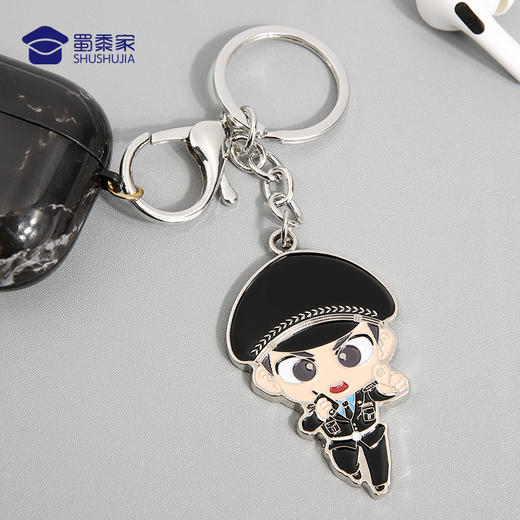 【蜀黍家三代公仔钥匙扣】萌翻天的烤漆钥匙扣 原班人马诉说J生活、J故事送礼礼品礼物 商品图4
