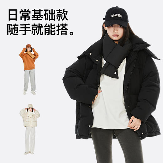 暖的无负担！RAU气凝胶保暖围巾 男女通用 保暖围脖 商品图3