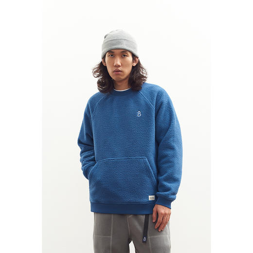 吃茶去chichaqu圆领抓绒卫衣 商品图3