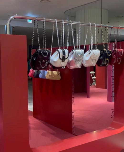 东大门韩国直邮双肩小牛皮双肩包🎒！ 韩国博主人手一只！终于直邮搞回来啦 超好搭配衣服！简约又特别的链条双肩包 商品图3