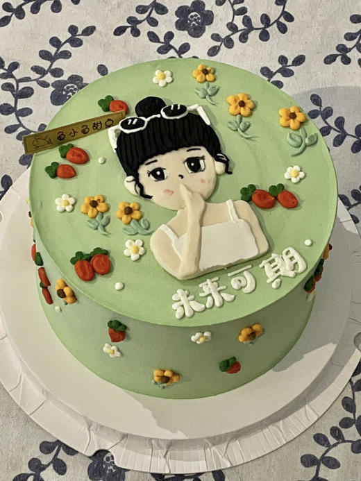 手绘未来可期小女孩 商品图0