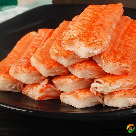 25K绿苑模拟V形蟹柳 400g/小袋 1kg/袋 10袋/件 商品图3