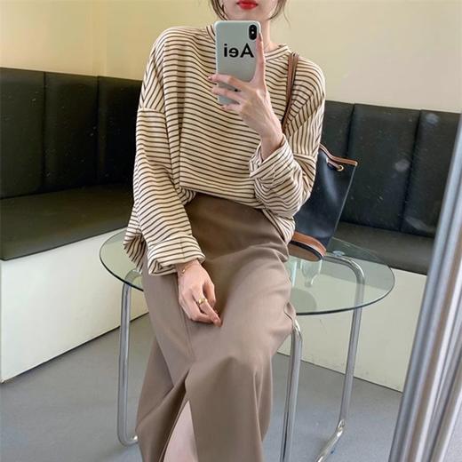 裁缝学苑AS133长袖t恤纸样 女装新款宽松韩版打底衫上衣裁剪衣服 商品图4