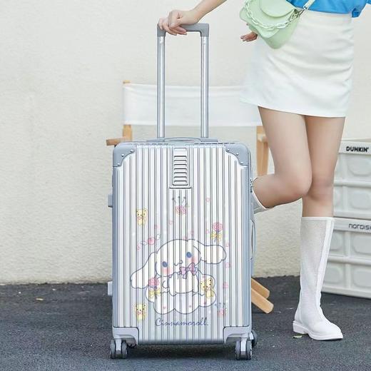 【涂鸦行李箱！轻盈有度】新款女网红学生拉杆箱，韩版万向轮静音密码箱旅行子母箱，缓震防折 多档位调节 操作简单 自在不凡 商品图2
