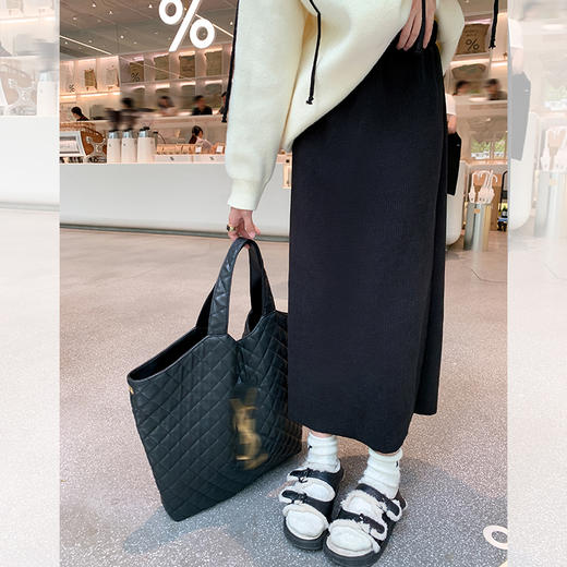 <曾小咸推荐>【简约调性】3色灯芯绒加绒半裙 商品图2