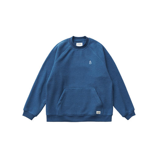 吃茶去chichaqu圆领抓绒卫衣 商品图0