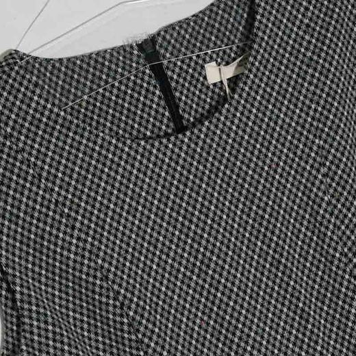 VIVIAN LIU薇薇安刘R2347411秋女装新款绒感格子大A摆背心连衣裙 商品图2