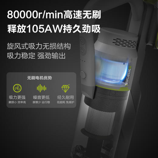 威克士WU038.9直流手持无线吸尘器 商品图1