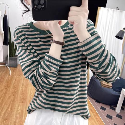 裁缝学苑AQ222长袖t恤纸样女宽松减龄上衣圆领复古打底衫样衣裁剪 商品图4