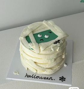 【性价比系列】-—【木乃伊】万圣节蛋糕