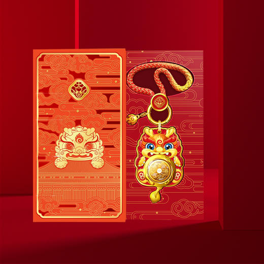 【福运龙】2024年龙年生肖平安福999足金套装（现货） 商品图4