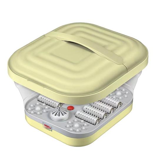 【放松足部肌肉！折叠足浴盆】温度调节，舒适按摩，家用常备。折叠加热泡脚桶全自动泡脚盆家用便携恒温电动按摩足浴盆 商品图5