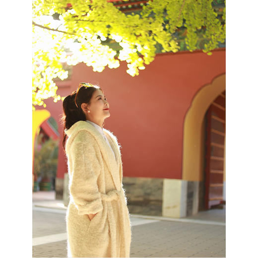 【线上专属】大衣（23801698-凝脂） 商品图4