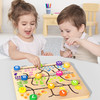 儿童走位数字迷宫玩具走珠益智力动脑逻辑思维专注力7训练3到6岁4 商品缩略图1