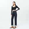 HEY+JEANS 高端系列蓄热保暖牛仔裤 7067+四季款喇叭裤9023 商品缩略图2
