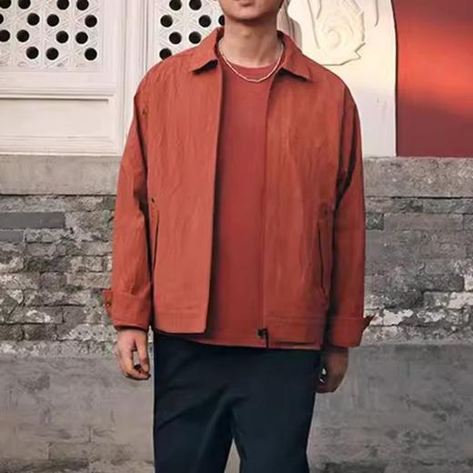 裁缝学苑MS08轻运动宽松翻领夹克外套纸样男装上衣裁剪衣服版型图 商品图5