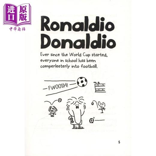 【中商原版】倒霉蛋巴里 巴里与足球The Barry Loser Barry Loser Is the Best at Football NOT英文原版儿童插画故事幽默笑话 商品图1