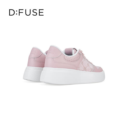 Dfuse迪芙斯2024春季新款圆头休闲百搭刺绣厚底运动鞋DF41112012 商品图9