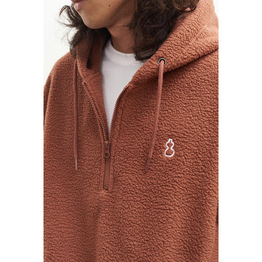 吃茶去chichaqu抓绒套头衫卫衣 商品图4