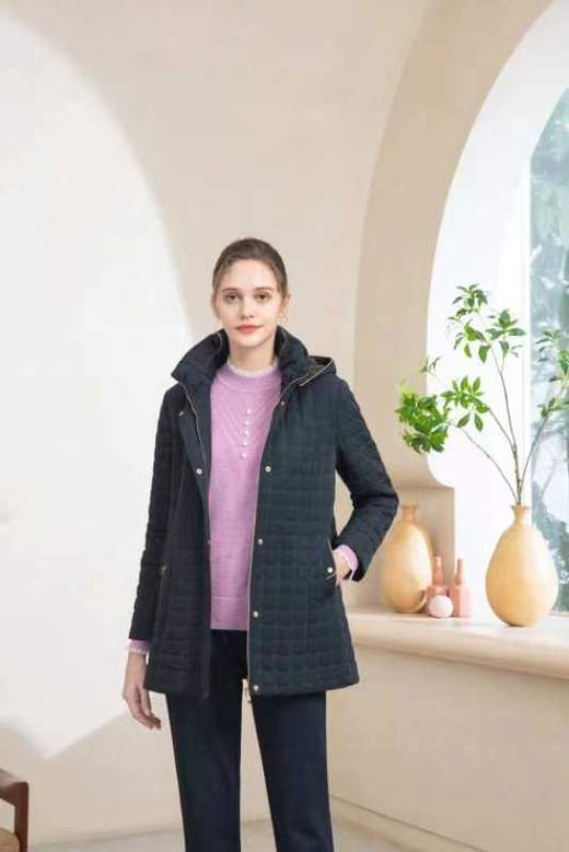 4F 旺夫 中长款棉服 商品图0