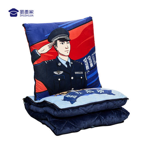 【J力充沛抱枕被】柔软舒适靠枕靠垫 抱枕被子两用 商品图6