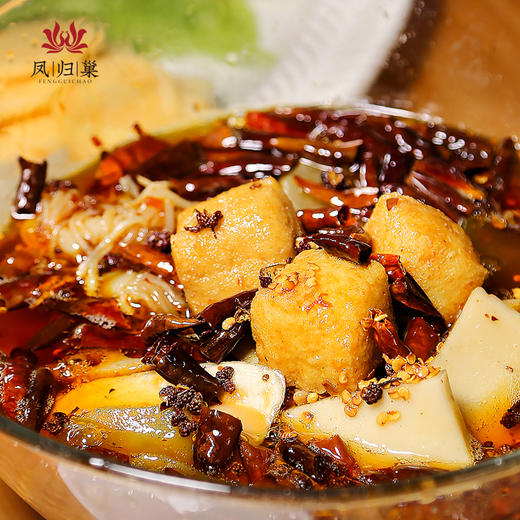 凤归巢 清油火锅底料 200g袋 麻辣烫香锅冒菜酸辣粉调料 多用火锅底料 一料多用 商品图8