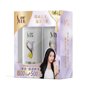 舒蕾蚕丝保湿顺滑洗发礼盒 (500ml洗+500ml洗