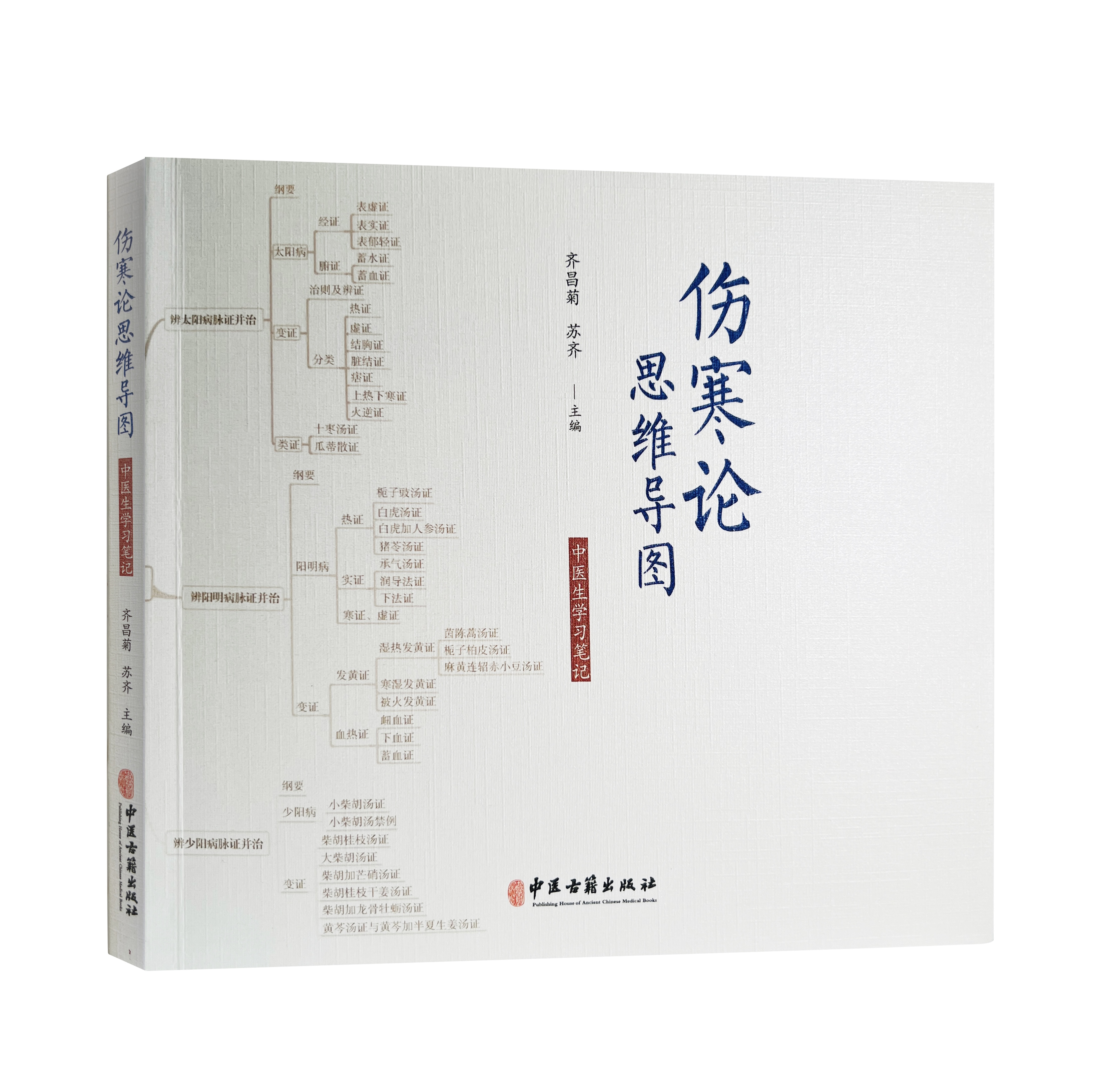 伤寒论思维导图-中医生学习笔记 内容框架以思维导图形式列出 形式新颖文字清晰