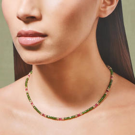 订购8周到｜Tityaravy-SHRI-碧玺 锆石 项链［法国设计师］