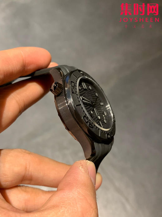 墨黑海马 桀骜登场 欧米茄S+新品海马300系列 陶瓷海马 男士机械腕表 商品图2