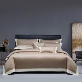 【6F】寐长绒棉缎纹磨毛四件套-温斯顿