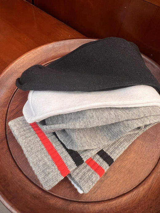 起飞の原厂！3双装の经典运动袜中筒袜棉袜男女袜子 商品图1