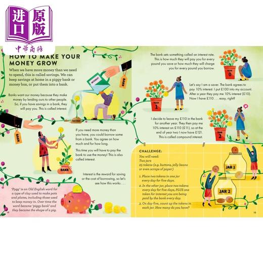 【中商原版】Little Experts1：Why Money Matters小专家系列：钱的重要性 英文原版 儿童绘本 经济理财知识科普图画书 商品图4