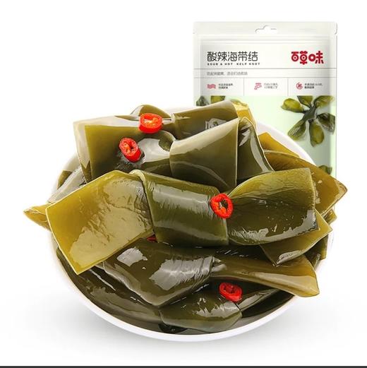 百草味酸辣海带结200g 商品图0