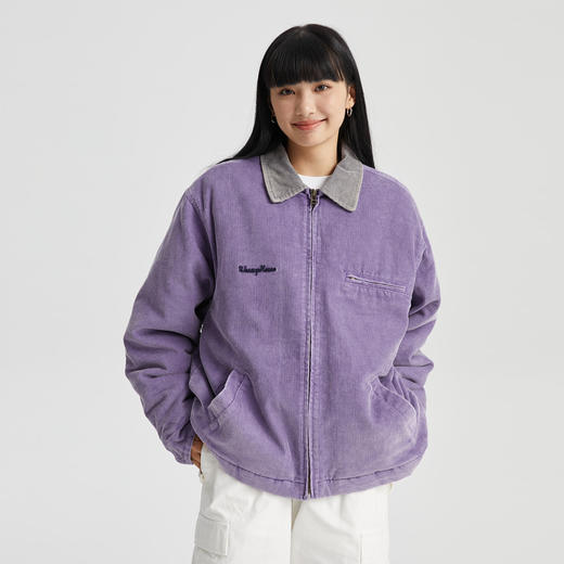 WassupHouse 水洗灯芯绒夹棉工装外套 商品图1