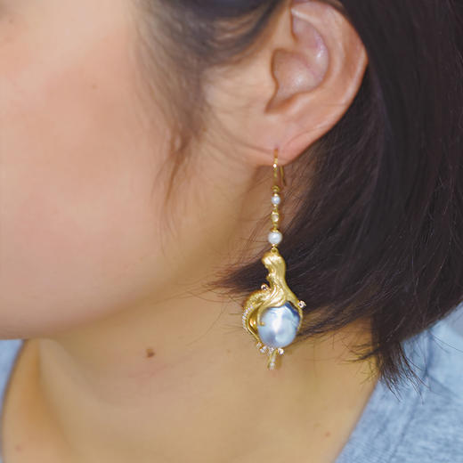 海的女儿珍珠耳环【仅现货】 商品图3