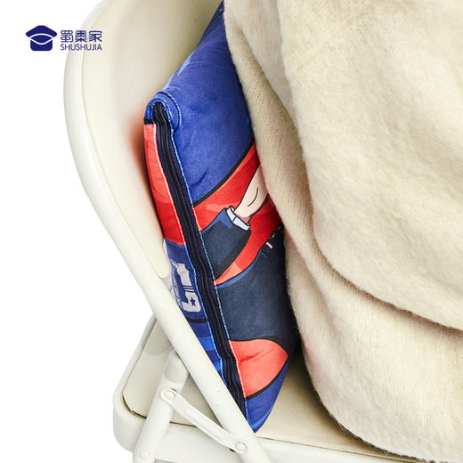 【J力充沛抱枕被】柔软舒适靠枕靠垫 抱枕被子两用 商品图4