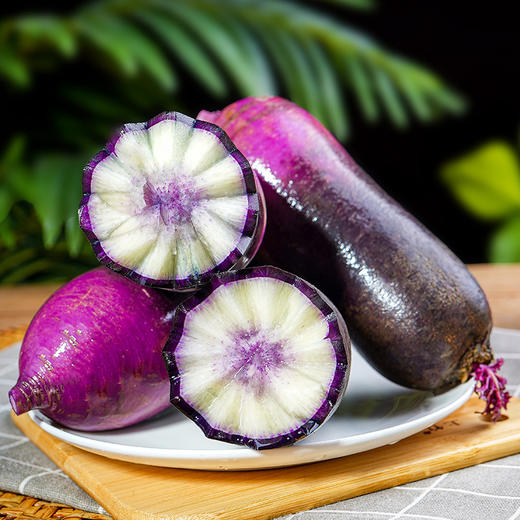 【山东冰激凌萝卜】 冰糖心萝卜  甜脆爽口 一口嘎嘣脆  生吃水果萝卜 5斤装 商品图1