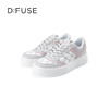 Dfuse迪芙斯2024春季新款圆头休闲百搭刺绣厚底运动鞋DF41112012 商品缩略图2