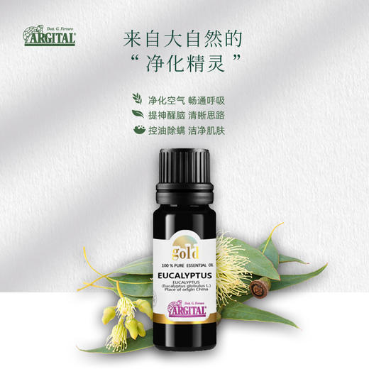 雅琪朵：尤加利精油10ml  狐臭体臭皮肤烫伤蓄脓 割伤伤口愈合畅通毛孔去痘去痘印 原装进口 商品图1