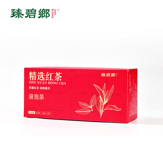 臻碧乡· 精选英德红茶袋泡茶 2g*50丨广东省农科院筛育 一芽二叶 馥郁悠长 商品图4