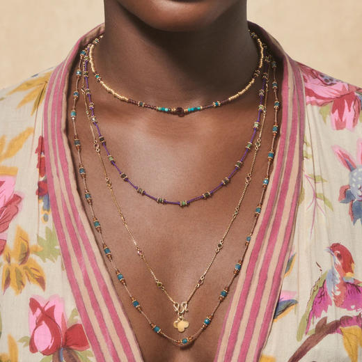 订购8周到｜Tityaravy-MEGHNA-石榴石 项链［法国设计师］ 商品图1