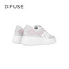 Dfuse迪芙斯2024春季新款圆头休闲百搭刺绣厚底运动鞋DF41112012 商品缩略图3