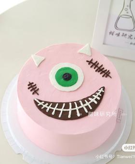网图—【独眼怪】万圣节蛋糕