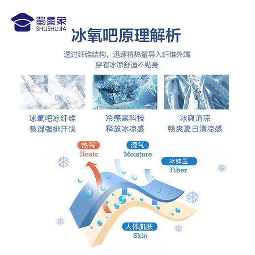 【冰氧吧棉背心】夏季运动训练背心坎肩凉爽轻弹无袖T恤上衣 商品图6