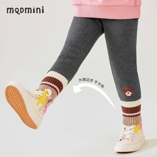 【奥利绒】【80-140】【MQDmini】女童加绒打底裤搭保暖长裤 商品图1