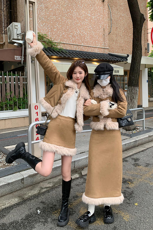 <曾小咸推荐>巨折清仓秒杀，稀有现货24小时发【仅限今日】【打破常规】毛边上衣+短裙和长裙 商品图5