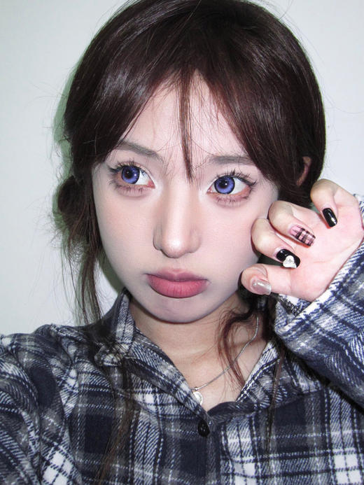 <月抛大直径>Jellydoll- 恶魔紫 -14.5mm【月抛 0-1000度 含525/575】 商品图2